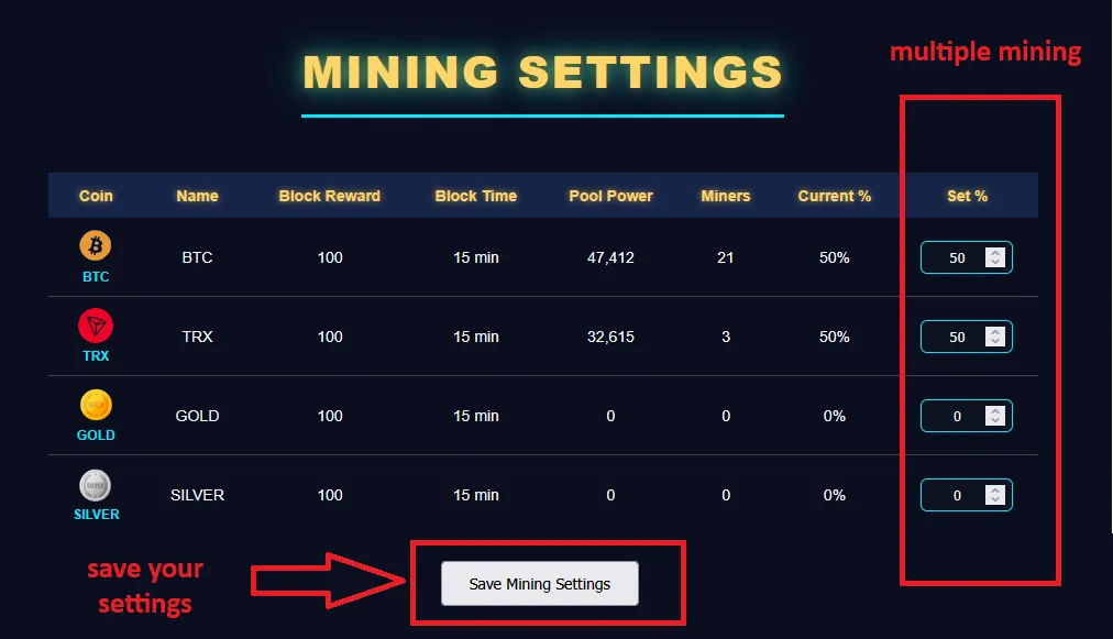 help-mining-setting